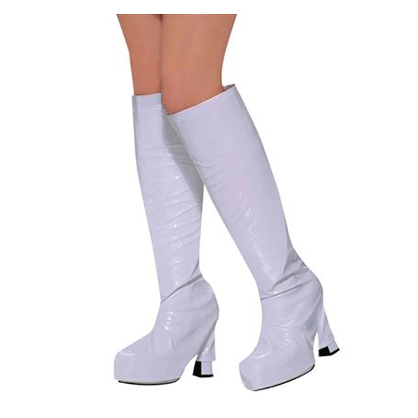 White boot covers