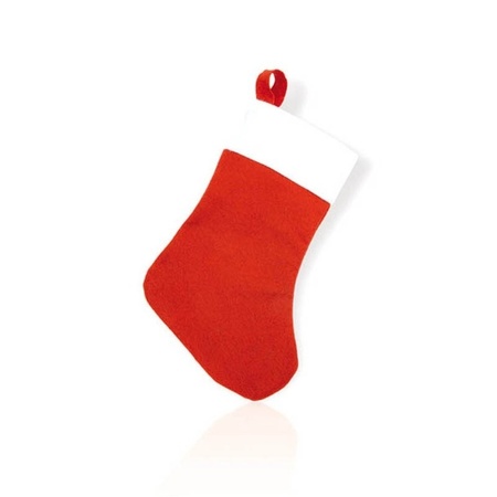 10x Christmas mini stockings 32 cm