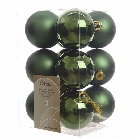 91 stuks Kerstballen mix zilver-groen-lichtroze voor 150 cm boom