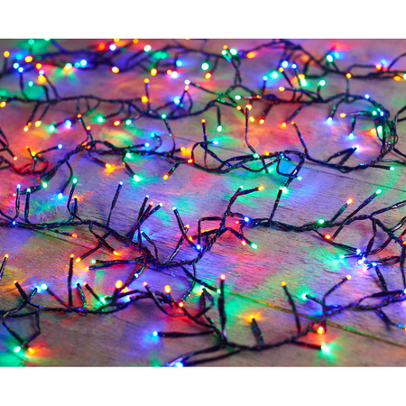1x Christmas lights with timer and dimmer colour 768 leds 10 m