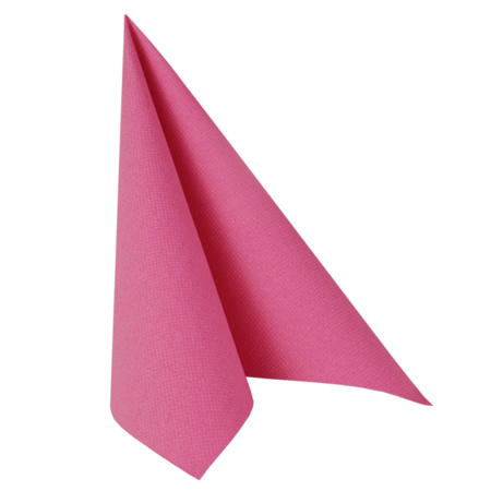 Bright fuchsia pink napkins 20 pieces