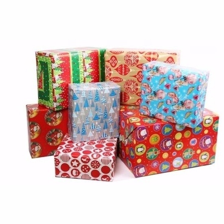 2x Christmas wrapping paper 
