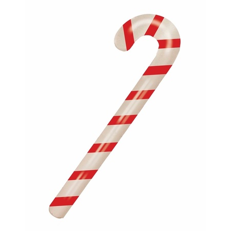 2x Christmas inflatable candy stick 90 cm
