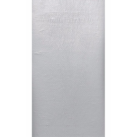 2x pieces silver tablecloth 138 x 220 cm reusable