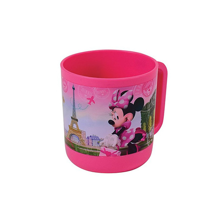 4x pieces mugs Minnie Mouse in Paris 350 ml for kids