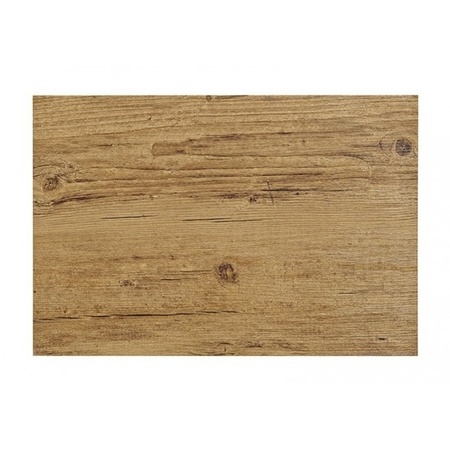 8x Placemats wood brown 45 x 30 cm