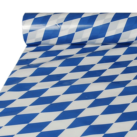 Bayern tablecloth plastic 20 x 1 m
