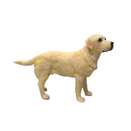 Beeldje Labrador blond 15 cm