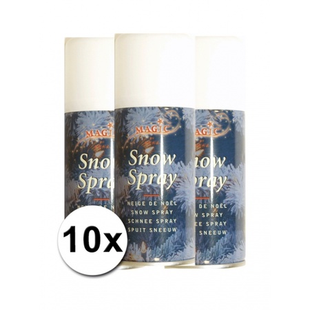 10x Snow spray 150 ml