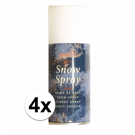 4x Snow spray 150 ml