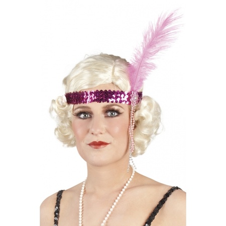Charleston headband pink