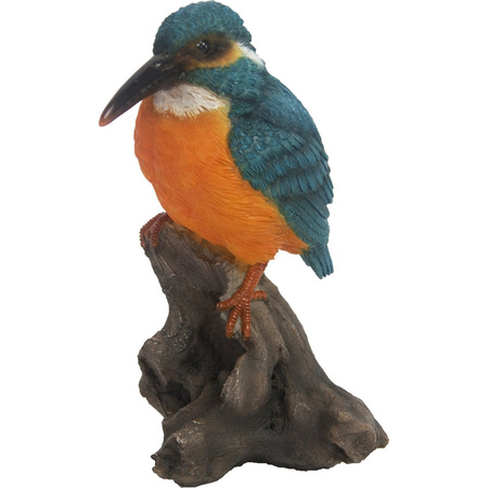 Animal figurine/statue kingfisher bird 3 cm decoration