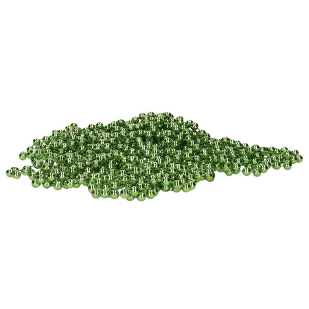 Dark green beaded Christmas garlands 10 mtr