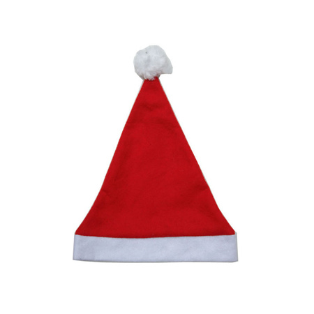 Christmas santa hat - red-white - acryl