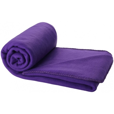 Fleece plaid purple 150 x 120 cm