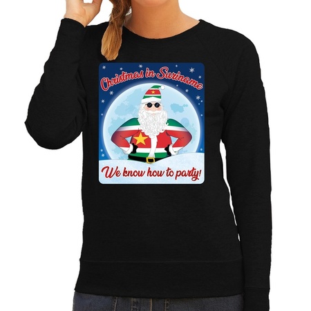 Christmas sweater christmas in Suriname black for women