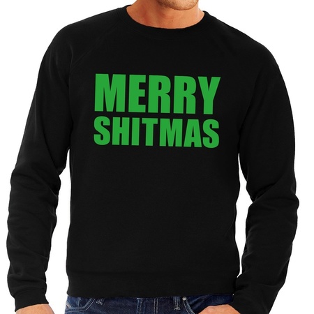 Christmas sweater Merry Shitmas black men