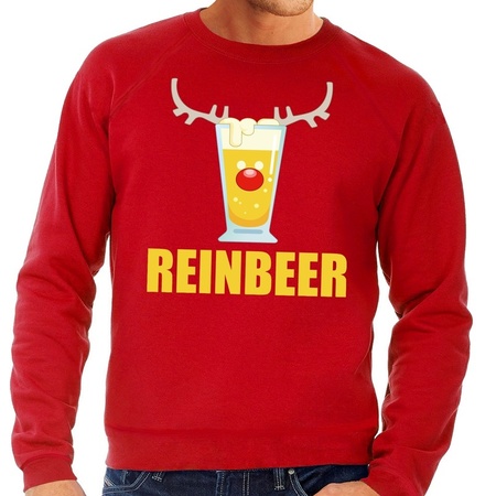 Christmas sweater Reinbeer red men