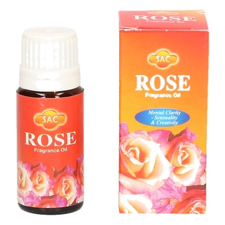 Fragrance oil rose 10 ml bottle
