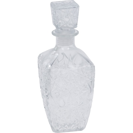 Glass whisky/water decanter 900 ml/9,5 x 25 cm crystal