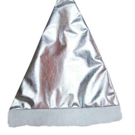 Christmas hat silver for adults