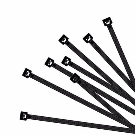 Cable ties black 200 x 2,5 mm 100 pcs