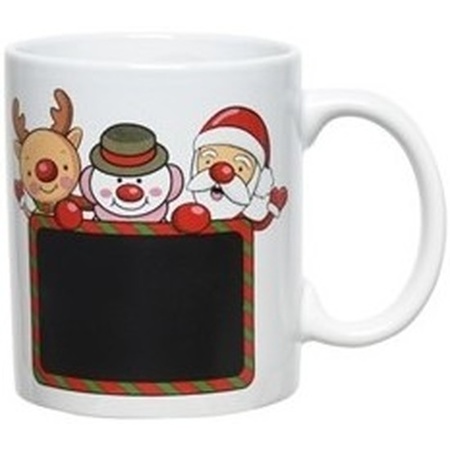 Christmas mug/cup 300 ml reindeer/snowman/santa