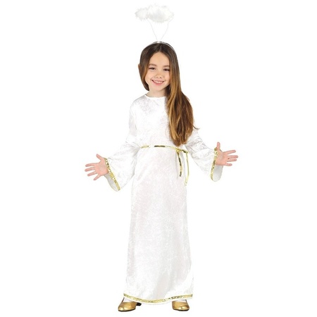 Kerst engel Sariel verkleed kostuum/jurk voor meisjes