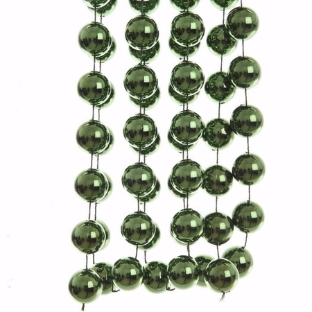 Christmas green XXL bead garland Ambiance Christmas 270 cm