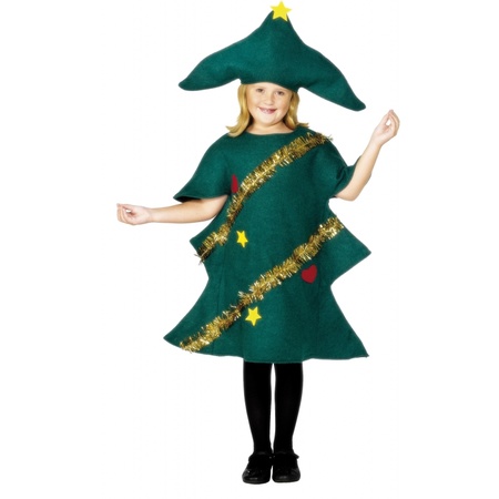 Christmas tree costume for children
