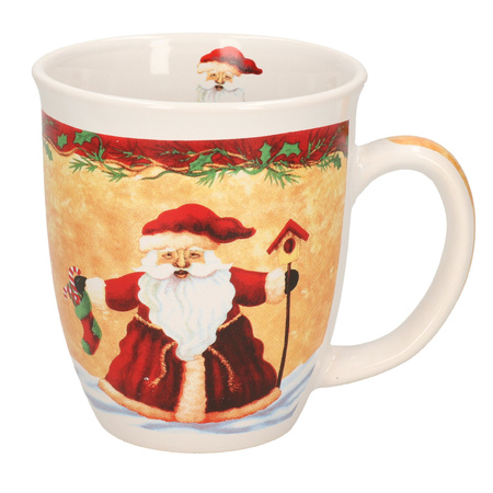 Mug Santa with sock 11 cm