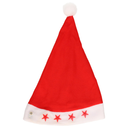 Christmas hat with lights for children