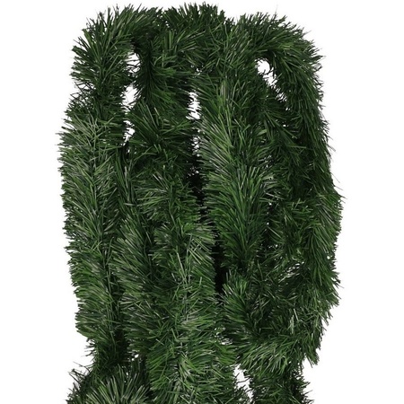Green Christmas garland 5 m