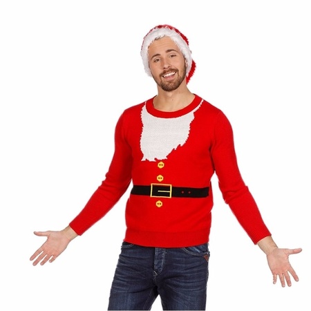Christmas jumper Santa for men