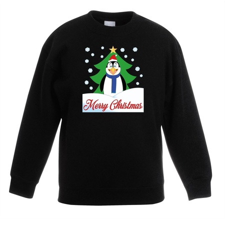 Christmas sweater penguin for kids