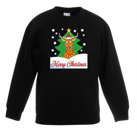 Christmas sweater Rudolph for kids