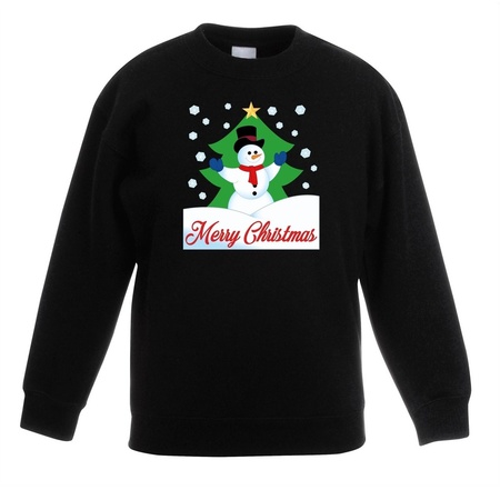 Christmas sweater snowman for kids