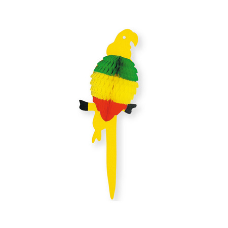 Tropische versiering papegaai