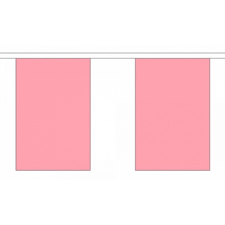 Roze vlaggenlijnen van polyester