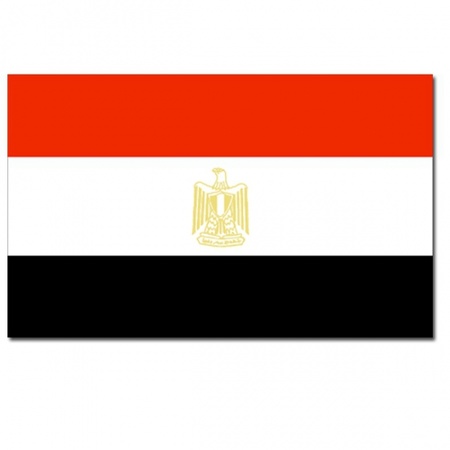 Luxe kwaliteit Egyptische vlag