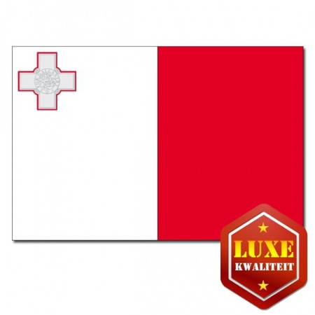 Luxe kwaliteit Maltese vlag