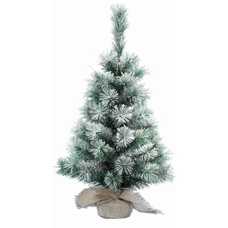 Mini snowy christmas tree 90 cm