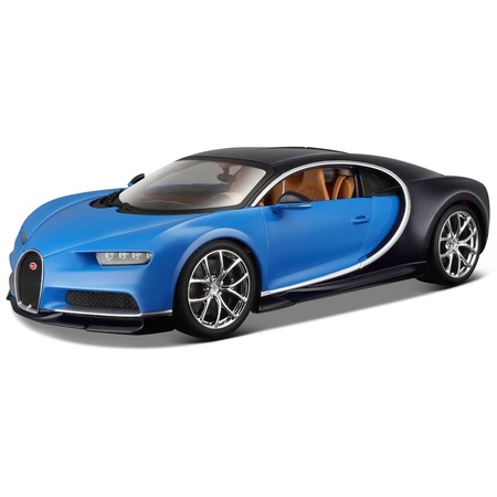 Model car Bugatti Chiron 1:24 blue