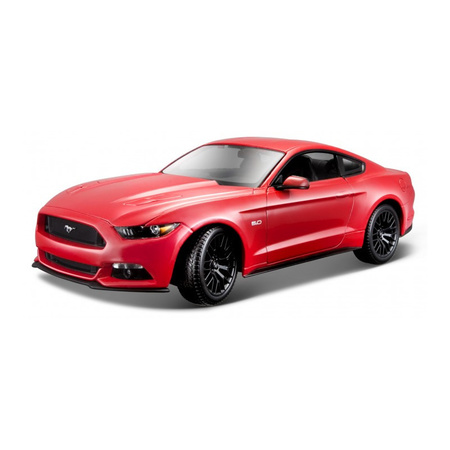 Model car Ford Mustang GT 2015 red scale 1:18/26 x 10 x 7 cm