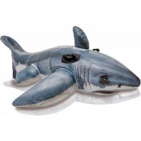 Opblaas haai met handvaten