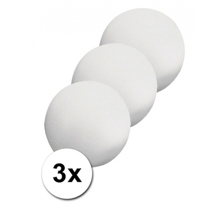 Styrofoam balls 15 cm 3 pieces