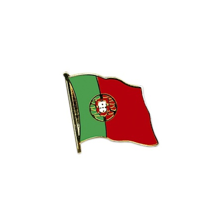 Pin broche speldje van Vlag Portugal 2 cm