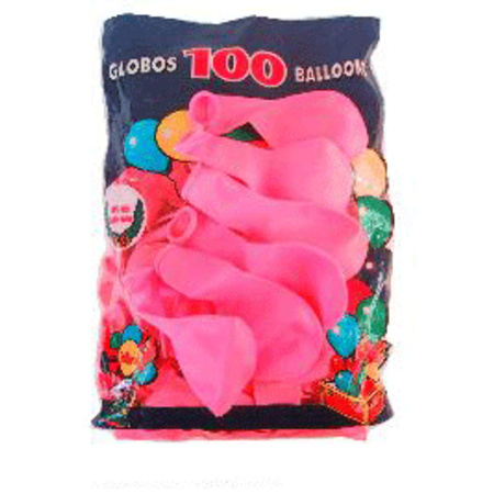 Pink balloons 100 pieces