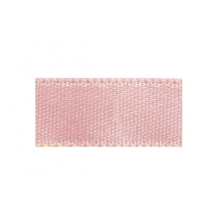 Satin ribbon light pink 10 mm