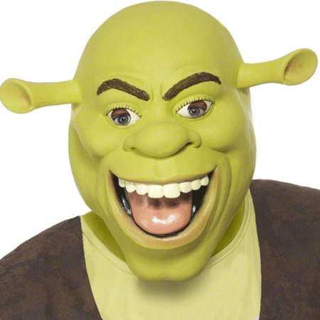 Shrek masker latex materiaal